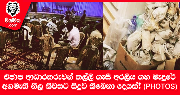 sinhala-articles-එජාප-ආධාරකරුවන්-කල්ලි-ගැසී-අරලිය-ගහ-මැදුරේ---අගමැති-නිල-නිවසට-සිදුව-තිබෙනා-දෙයක්!-(PHOTOS)-Gossip